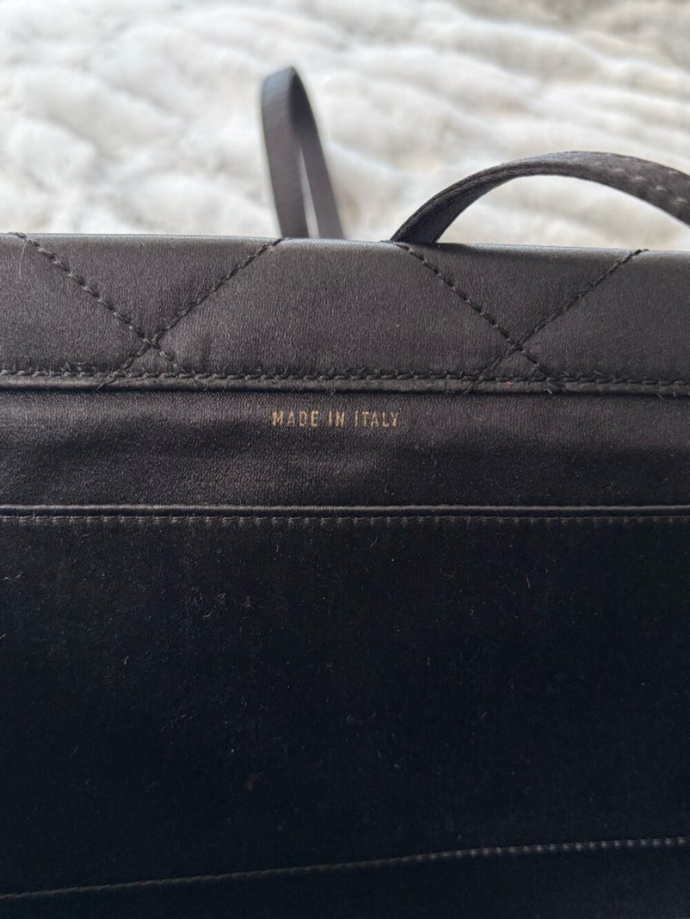 Vintage Chanel Satin Frame Clutch - Picture 9 of 12